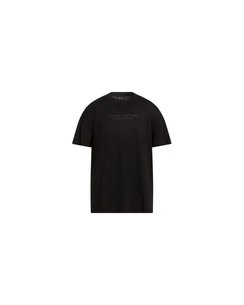 Armani Exchange TOPS - T-shirtsauf YOOX.COM Schwarz