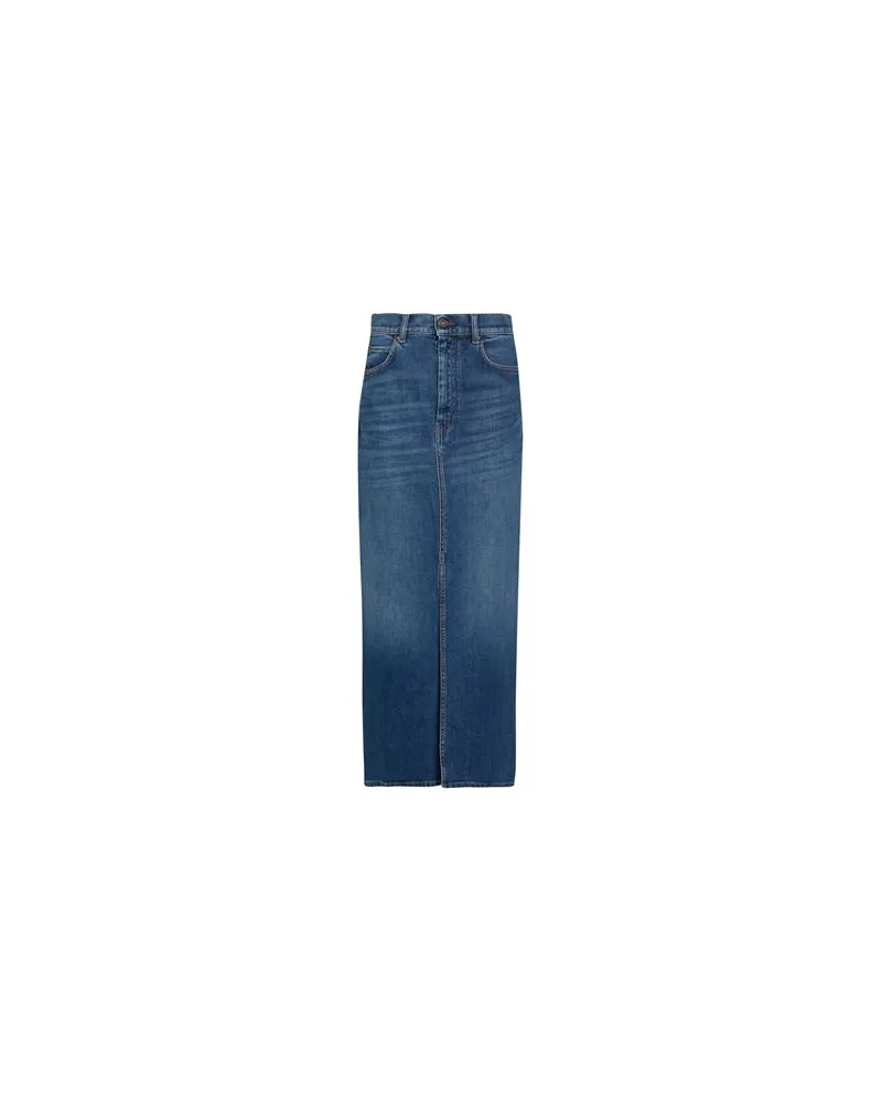 Max Mara HOSEN & RÖCKE - Jeansröckeauf YOOX.COM Blau