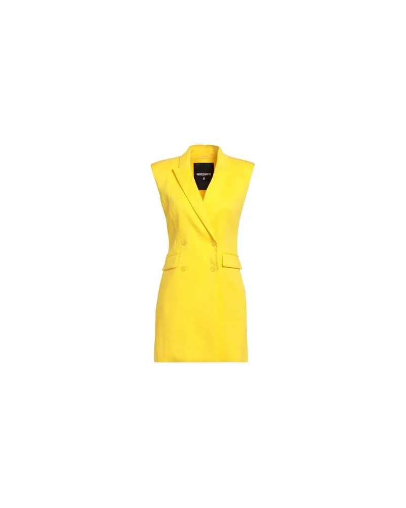 Patrizia Pepe KLEIDER - Mini-Kleiderauf YOOX.COM Gelb