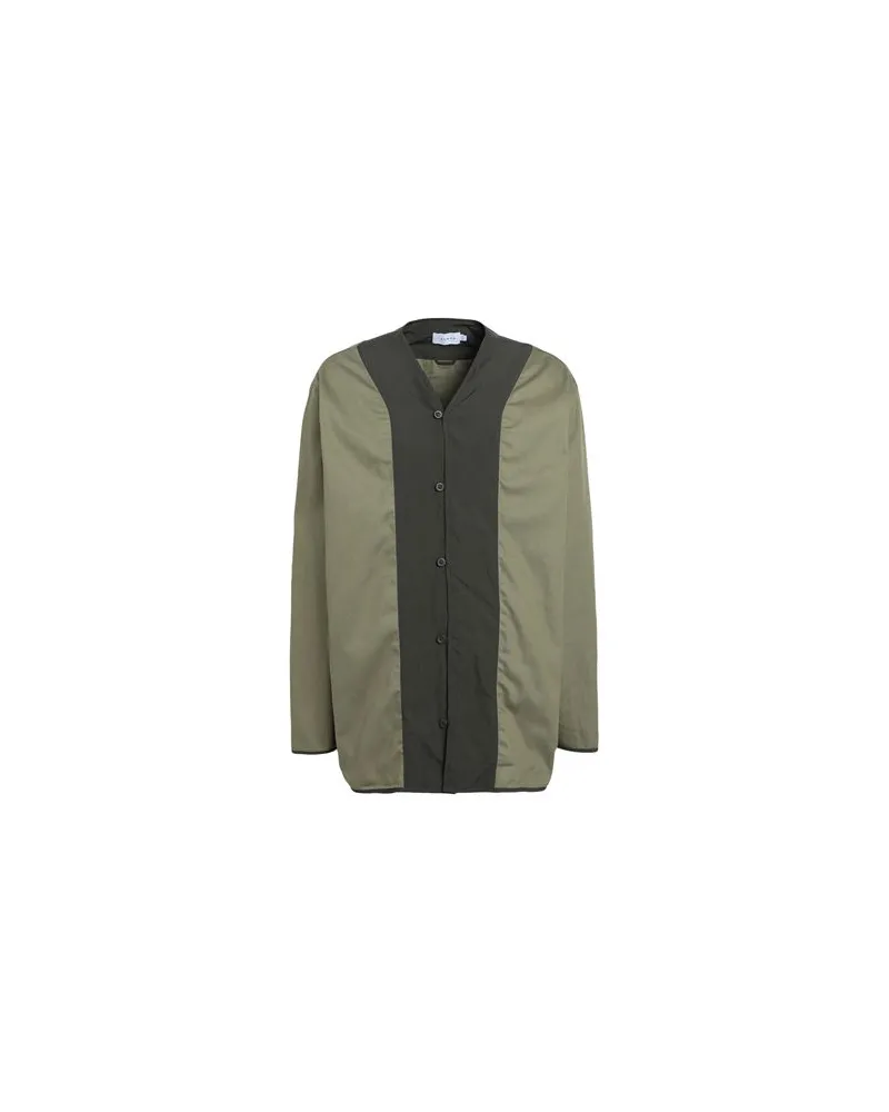 TOPMAN TOPS - Hemdenauf YOOX.COM Militärgrün