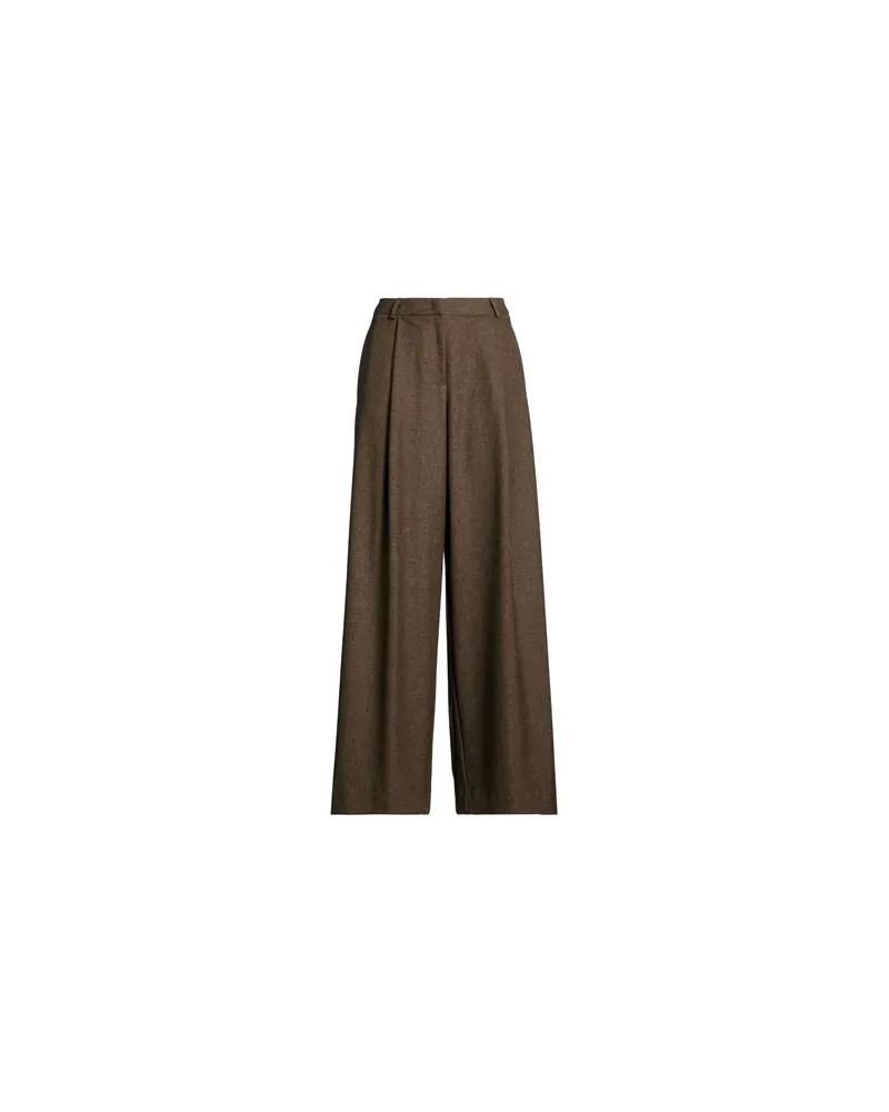 AnnaRita N HOSEN & RÖCKE - Hosenauf YOOX.COM Schokobraun