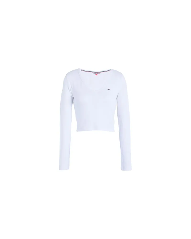 Tommy Hilfiger TOPS - T-shirtsauf YOOX.COM Weiß