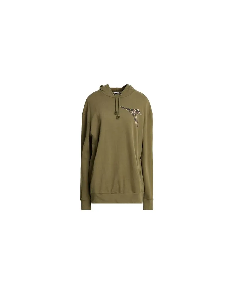 Diadora TOPS - Sweatshirtsauf YOOX.COM Militärgrün