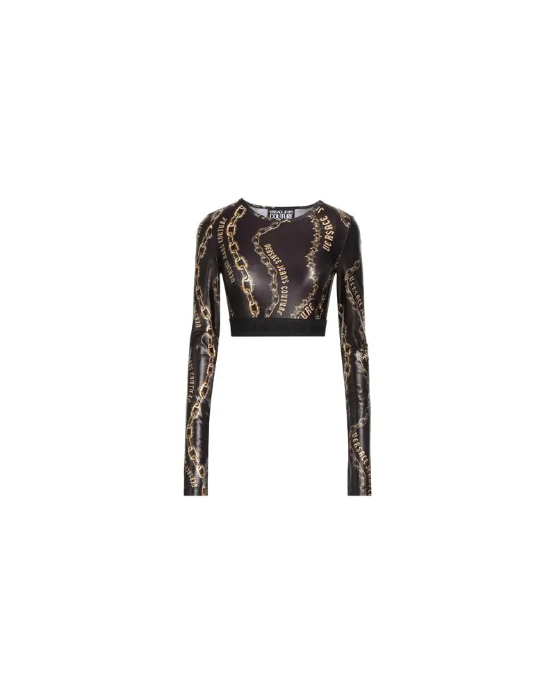 Versace Jeans TOPS - T-shirtsauf YOOX.COM Schwarz