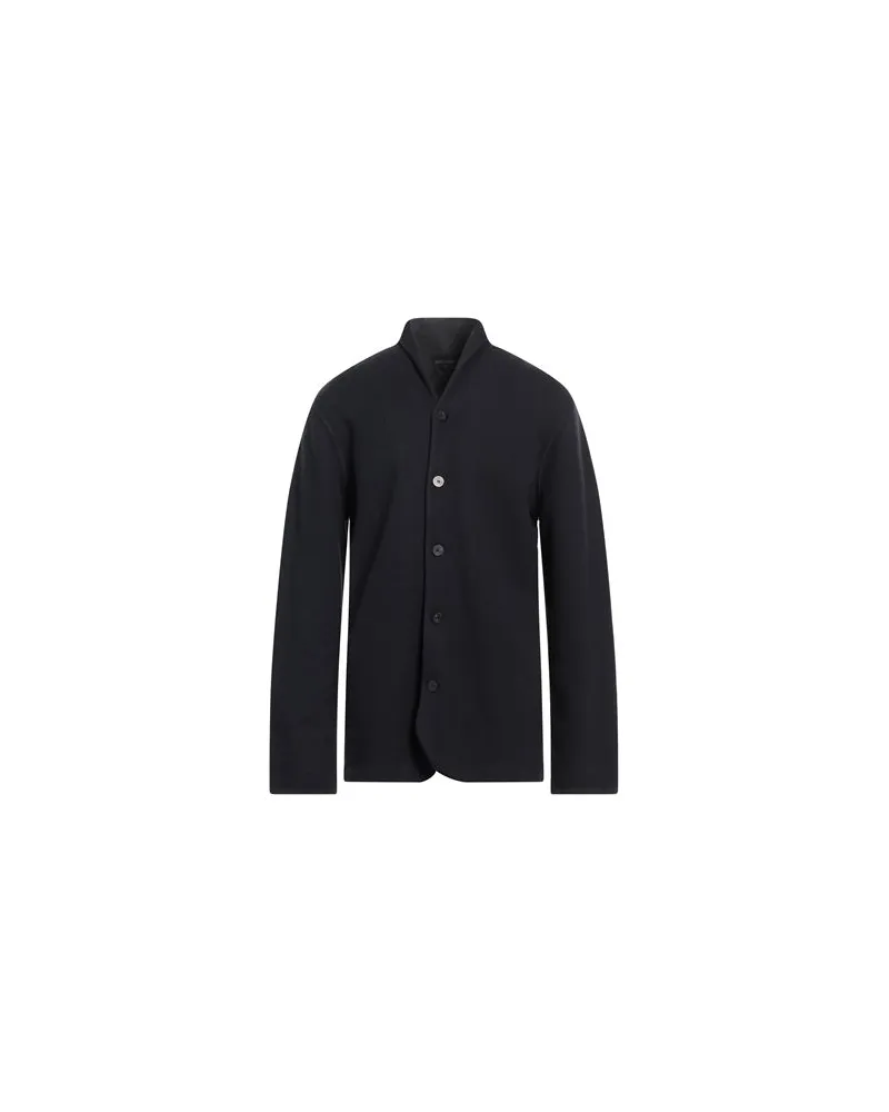 Emporio Armani ICON - STRICKWAREN - Strickjackenauf YOOX.COM Marineblau