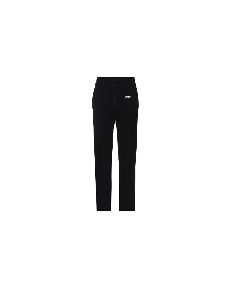 MSGM HOSEN & RÖCKE - Hosenauf YOOX.COM Schwarz