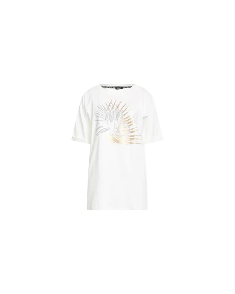 Liu Jo SPORT - TOPS - T-shirtsauf YOOX.COM Elfenbein