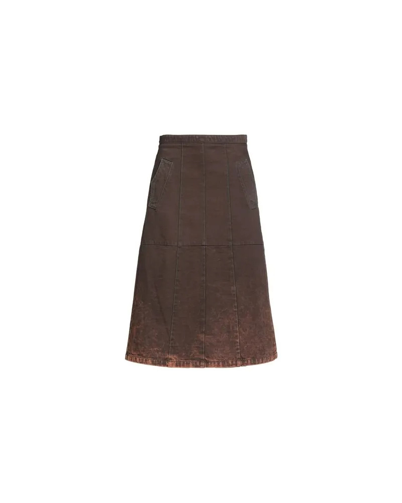 Department 5 HOSEN & RÖCKE - Midi-Röckeauf YOOX.COM Braun