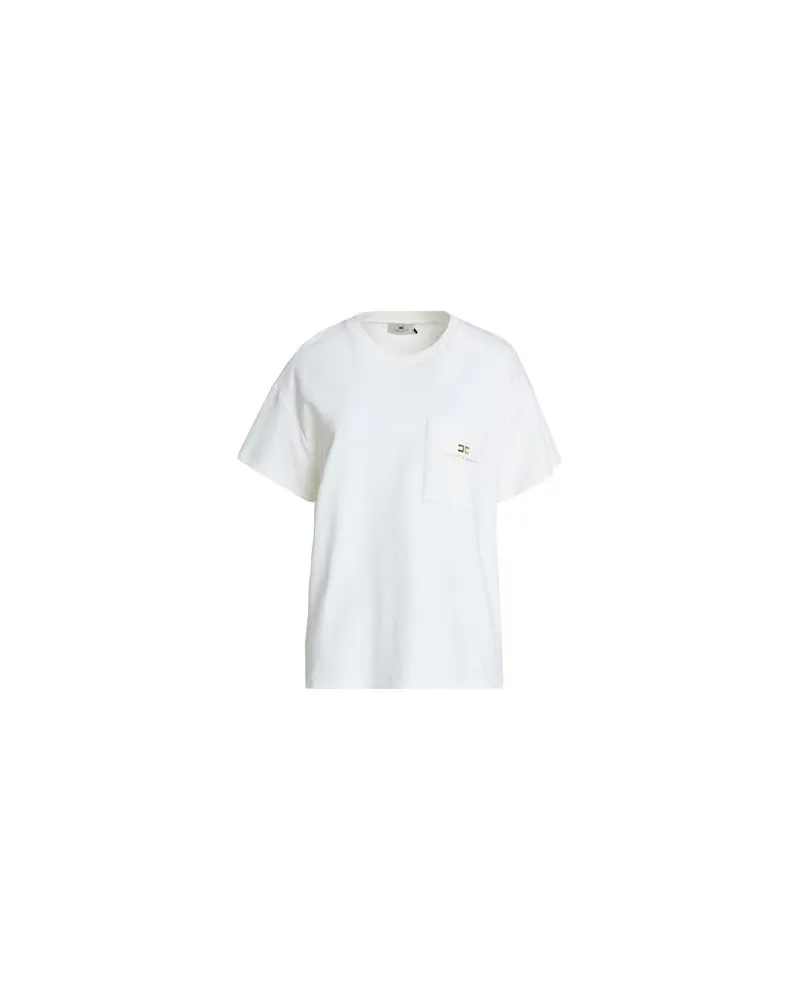 Elisabetta Franchi TOPS - T-shirtsauf YOOX.COM Weiß