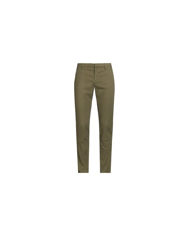 Dondup HOSEN & RÖCKE - Hosenauf YOOX.COM Militärgrün