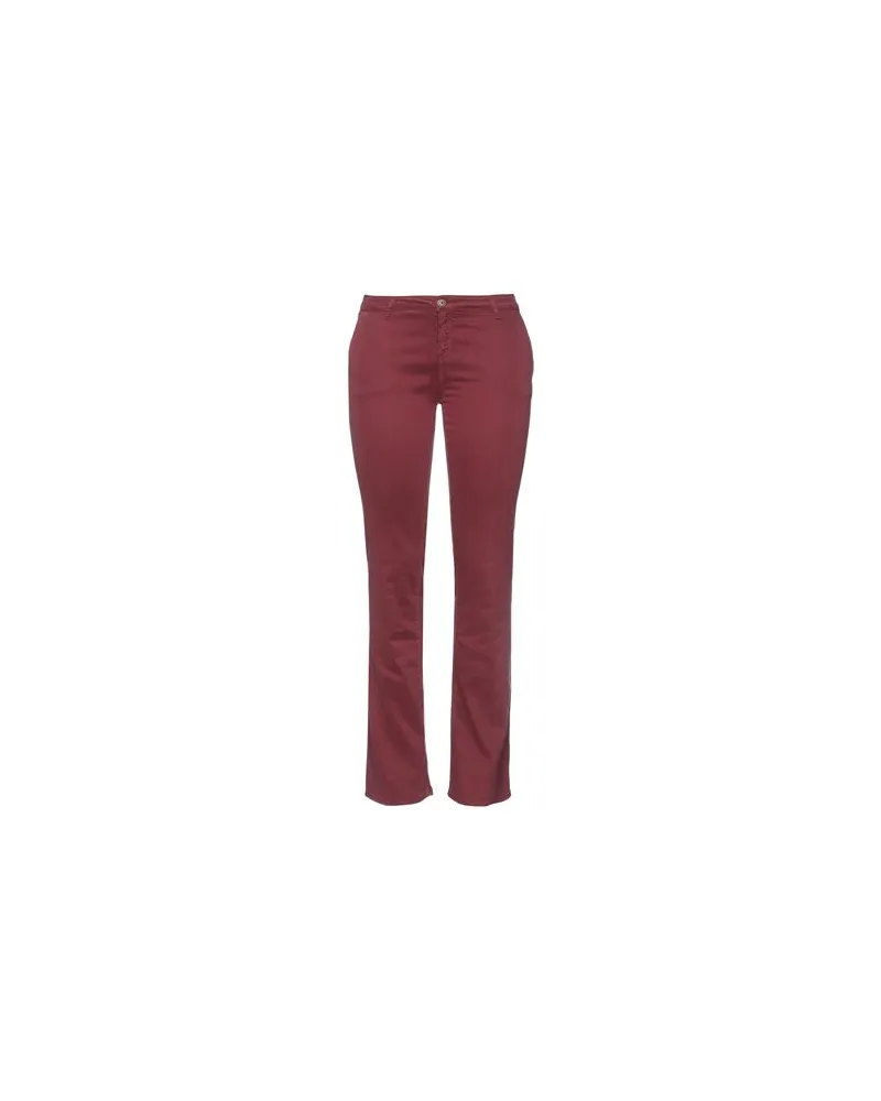 Trussardi HOSEN & RÖCKE - Hosenauf YOOX.COM Bordeaux