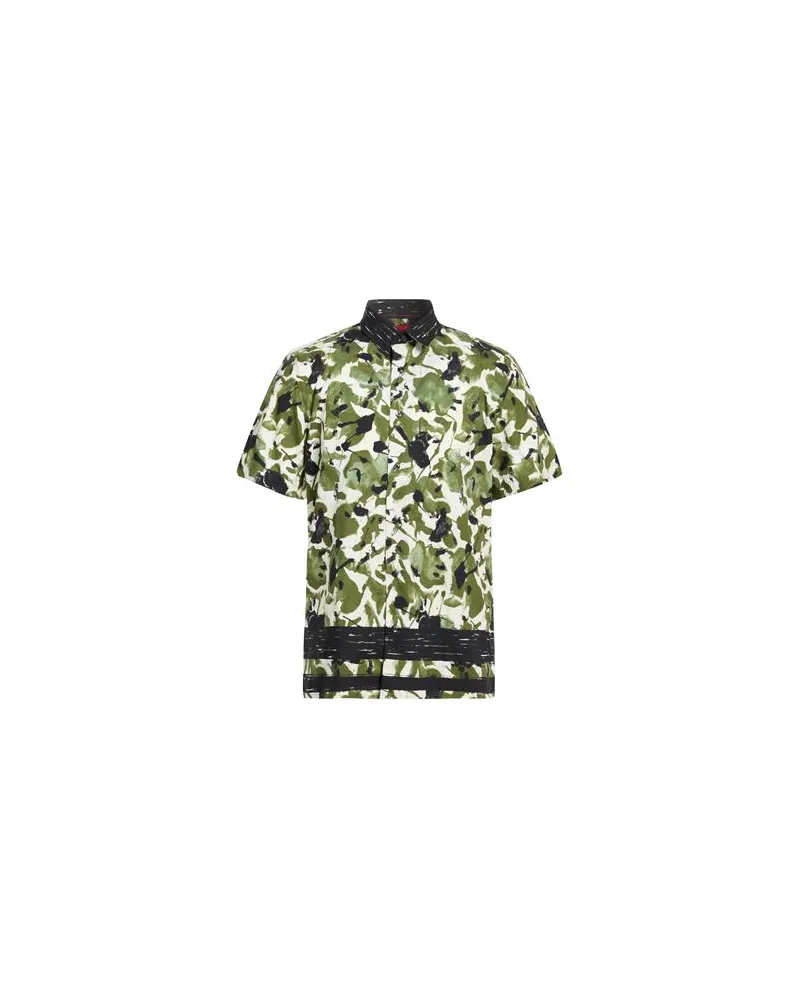 HUGO BOSS TOPS - Hemdenauf YOOX.COM Militärgrün