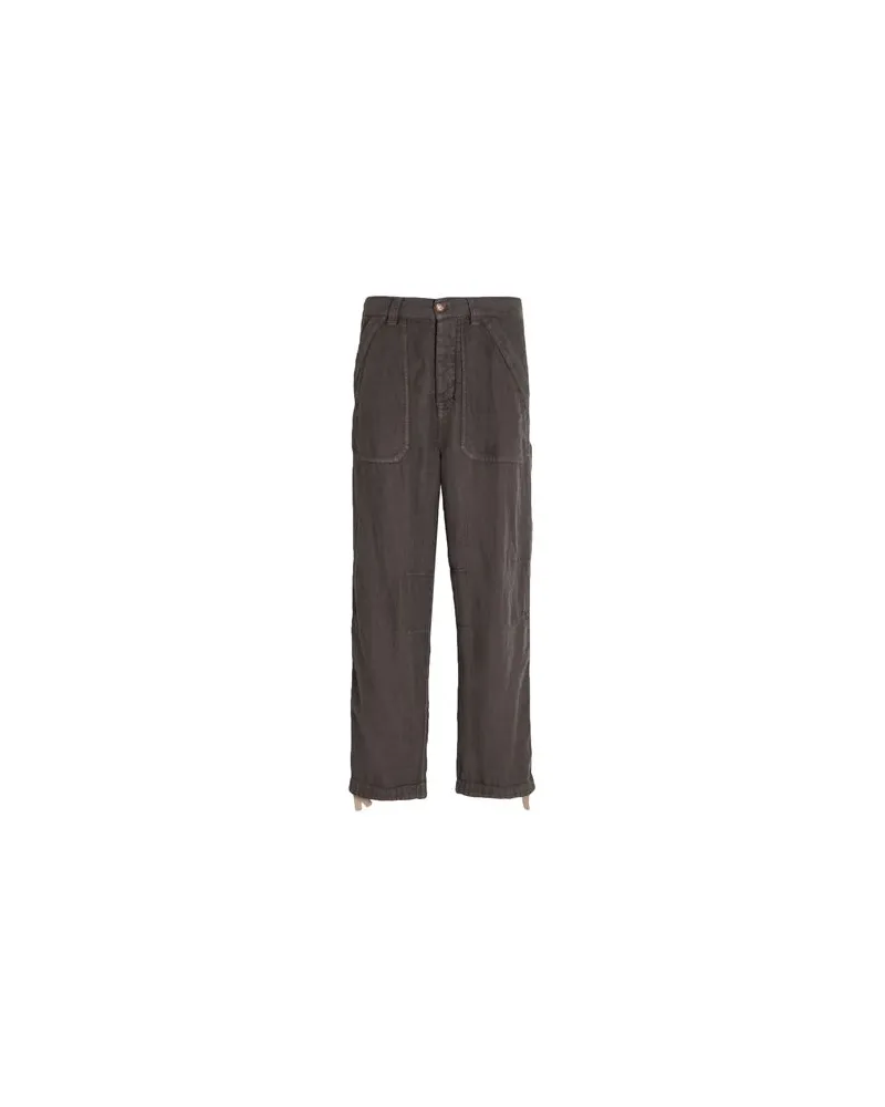 Brunello Cucinelli HOSEN & RÖCKE - Hosenauf YOOX.COM Braungrau
