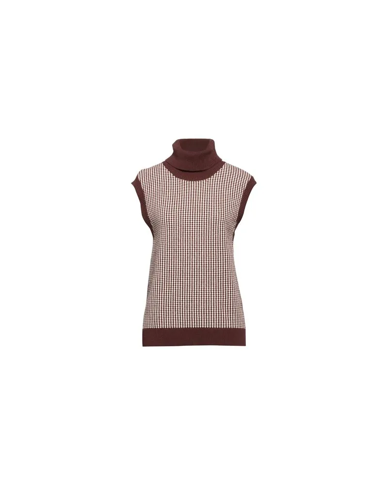 Purotatto STRICKWAREN - Rollkragenpulloverauf YOOX.COM Braun