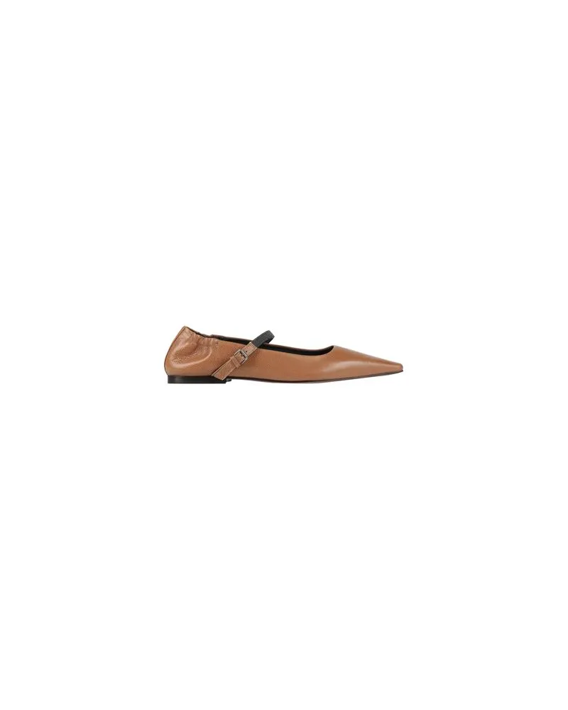 Brunello Cucinelli SCHUHE - Ballerinasauf YOOX.COM Braun