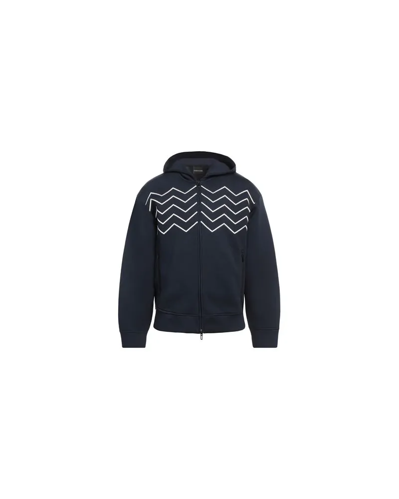 Emporio Armani TOPS - Sweatshirtsauf YOOX.COM Marineblau