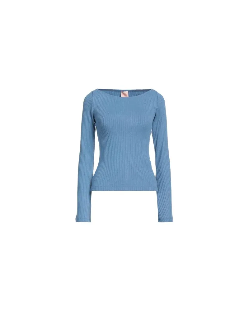 La Semaine Paris STRICKWAREN - Pulloverauf YOOX.COM Taubenblau