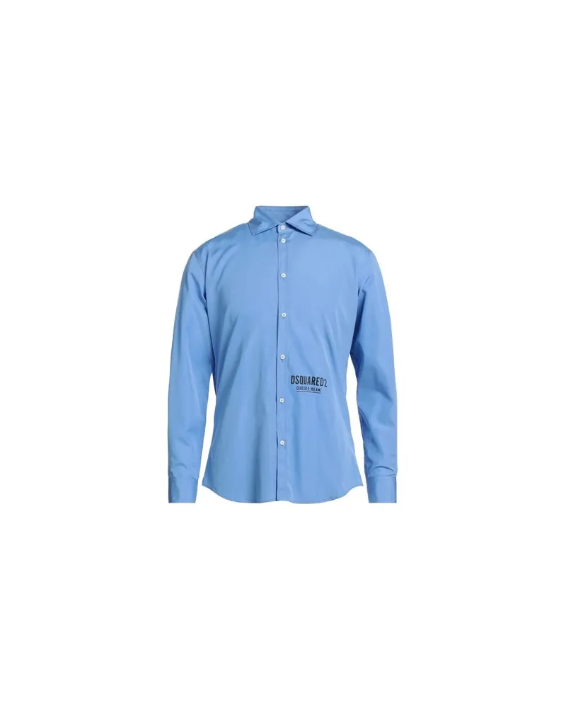 Dsquared2 TOPS - Hemdenauf YOOX.COM Azurblau