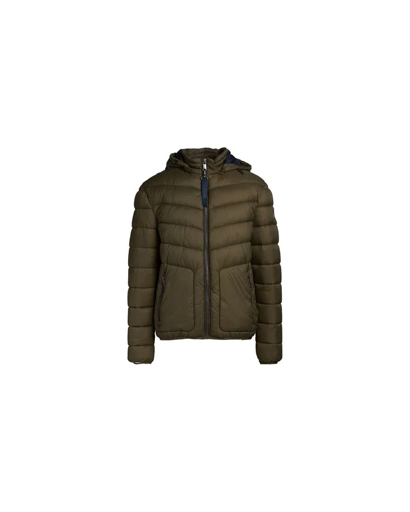 YES ZEE by Essenza JACKEN & MÄNTEL - Pufferjacken & Daunenjackenauf YOOX.COM Militärgrün