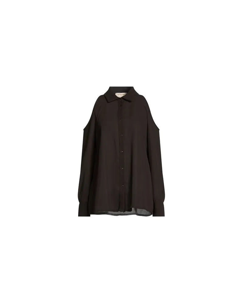 Kaos TOPS - Hemdenauf YOOX.COM Dunkelbraun