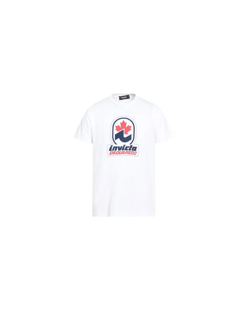 Dsquared2 TOPS - T-shirtsauf YOOX.COM Weiß