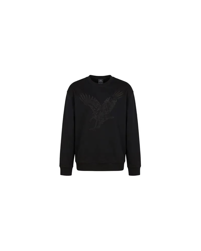 Armani Exchange TOPS - Sweatshirtsauf YOOX.COM Schwarz