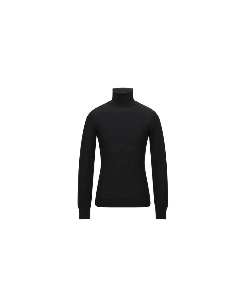 Manuel Ritz STRICKWAREN - Rollkragenpulloverauf YOOX.COM Schwarz