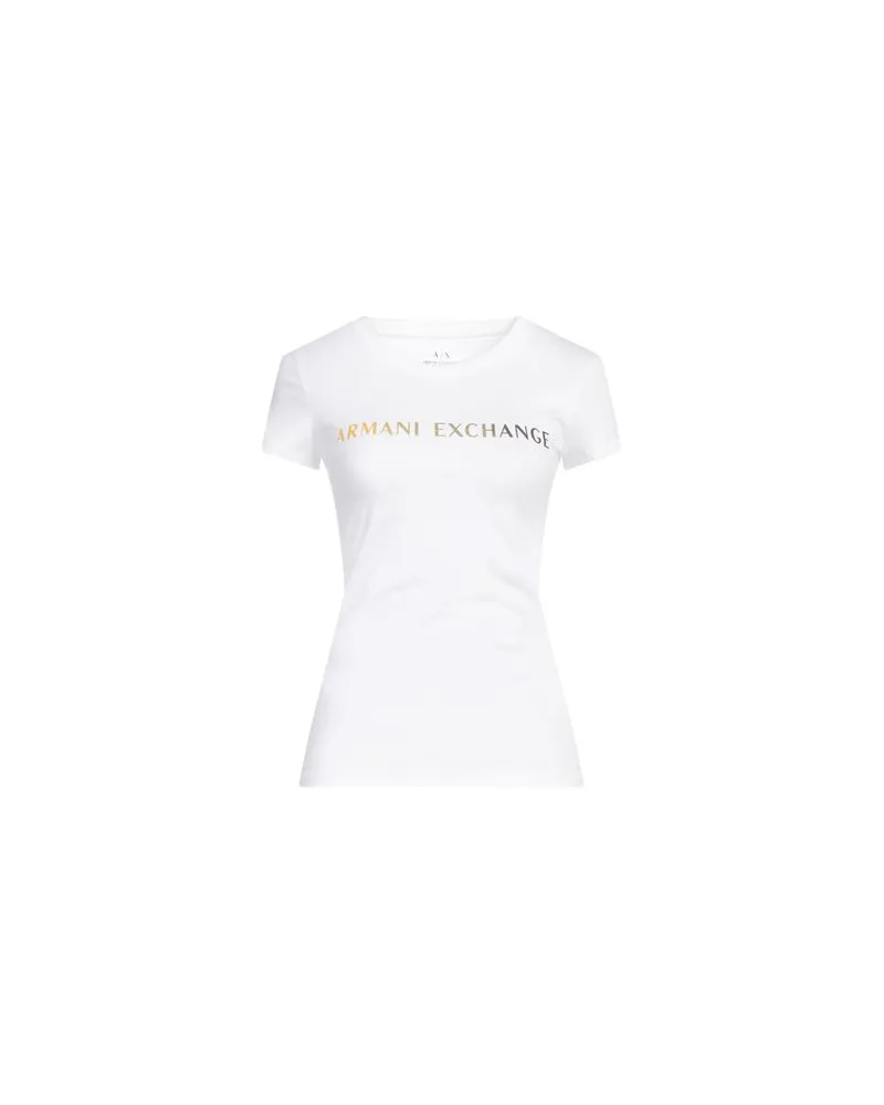 Armani Exchange TOPS - T-shirtsauf YOOX.COM Weiß
