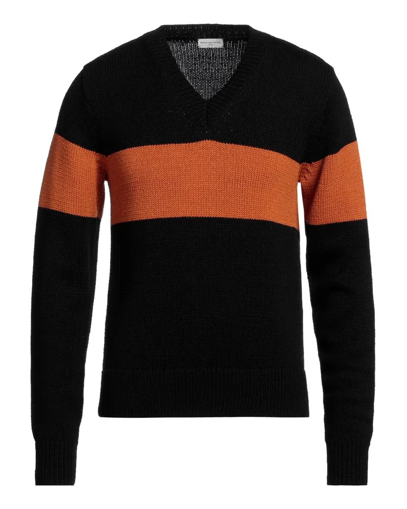 Dries van Noten Pullover Schwarz