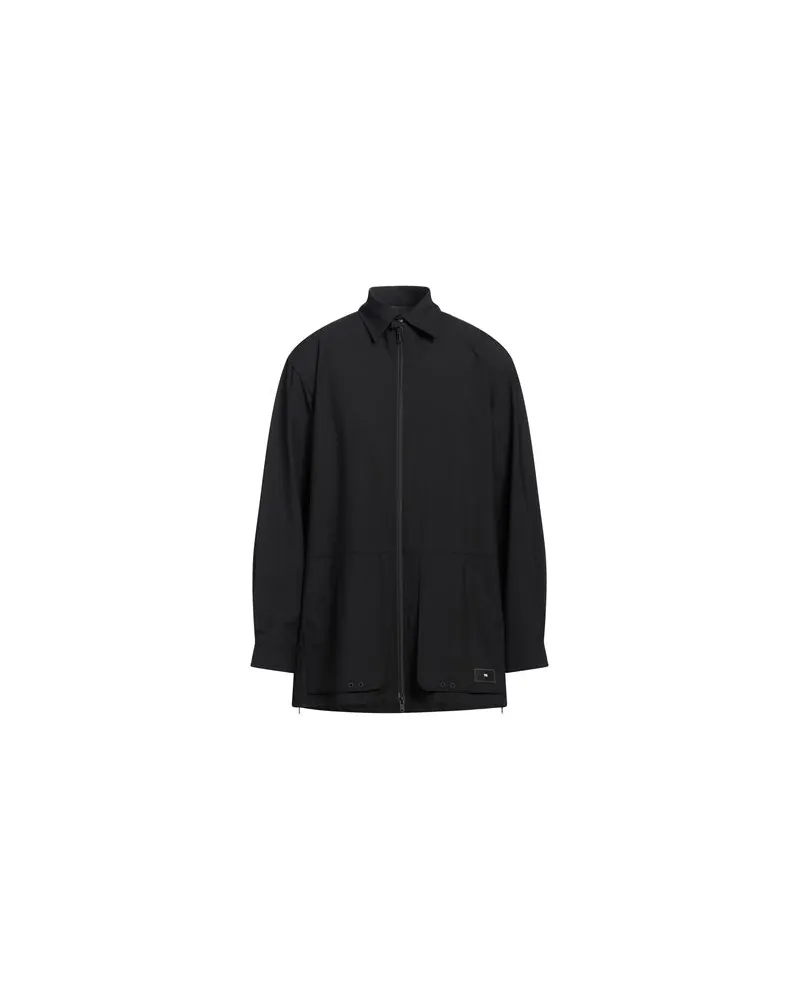 Y-3 JACKEN & MÄNTEL - Jacken, Mäntel & Trenchcoatsauf YOOX.COM Schwarz