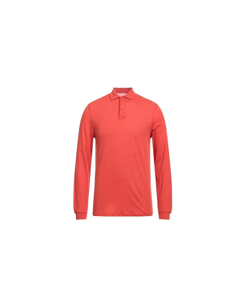 Majestic TOPS - Poloshirtsauf YOOX.COM Rostrot