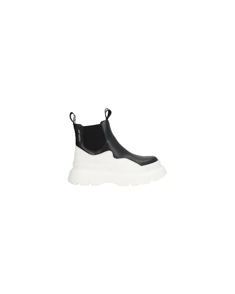 Replay SCHUHE - Stiefelettenauf YOOX.COM Schwarz