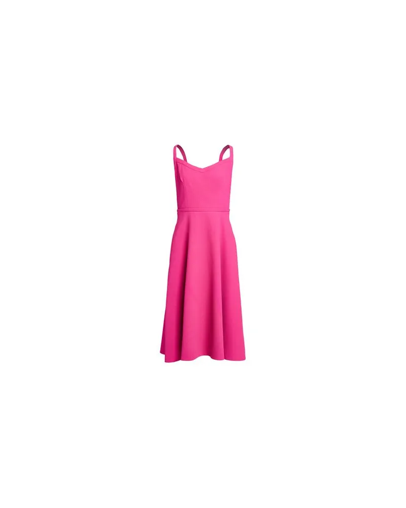 EMILIA WICKSTEAD KLEIDER - Midi-Kleiderauf YOOX.COM Fuchsia
