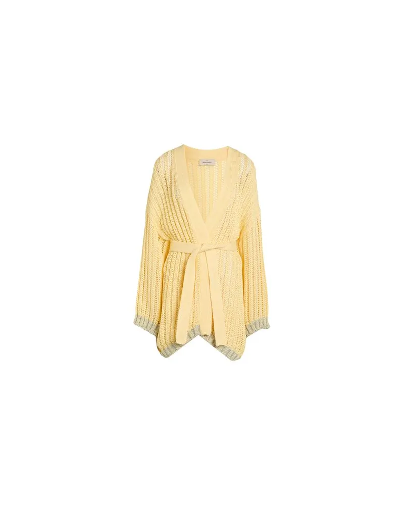 Gran Sasso STRICKWAREN - Strickjackenauf YOOX.COM Pastellgelb