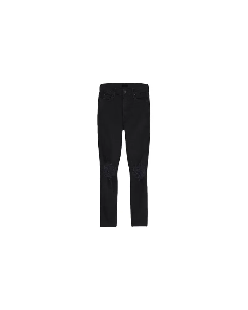 Mother HOSEN & RÖCKE - Jeanshosenauf YOOX.COM Schwarz