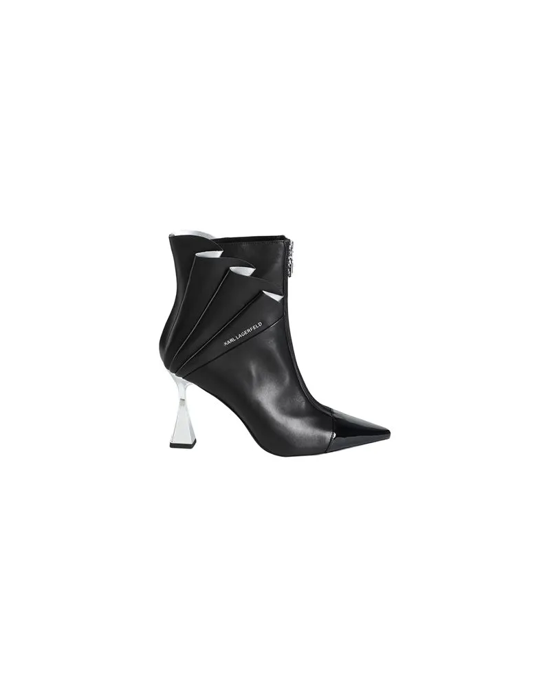 Karl Lagerfeld SCHUHE - Stiefelettenauf YOOX.COM Schwarz