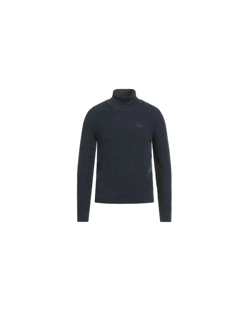 Aeronautica Militare CRISTIANO DI THIENE - STRICKWAREN - Rollkragenpulloverauf YOOX.COM Marineblau