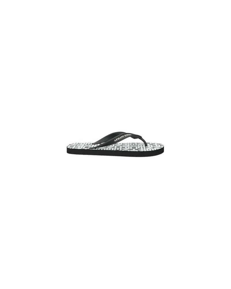 Armani Exchange SCHUHE - Zehentrennerauf YOOX.COM Schwarz