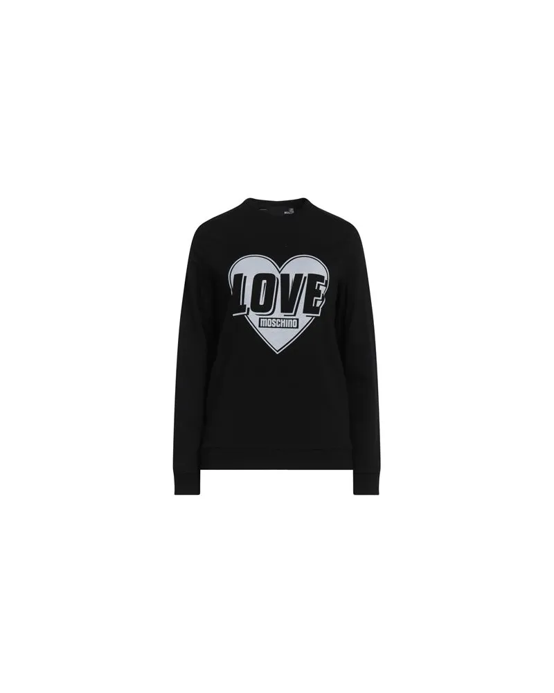 Moschino TOPS - Sweatshirtsauf YOOX.COM Schwarz