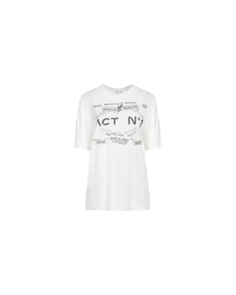 Act NÂ°1 TOPS - T-shirtsauf YOOX.COM Elfenbein