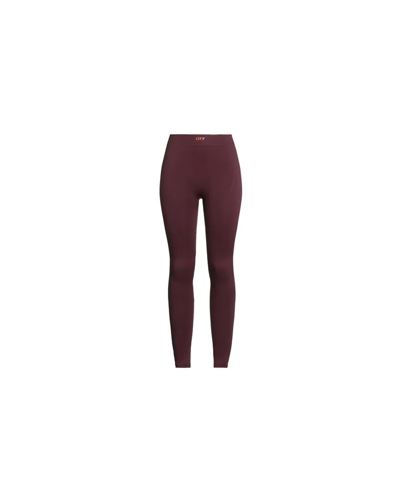 OFF-WHITE HOSEN & RÖCKE - Leggingsauf YOOX.COM Bordeaux