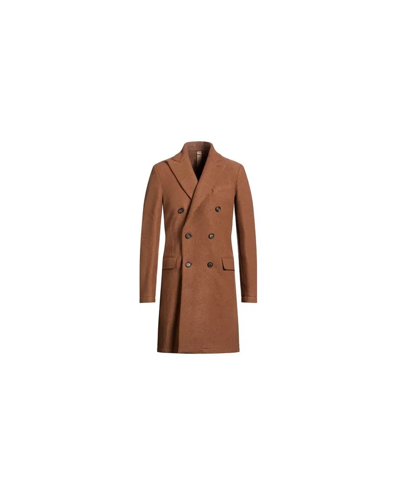 Eleventy JACKEN & MÄNTEL - Mäntelauf YOOX.COM Braun