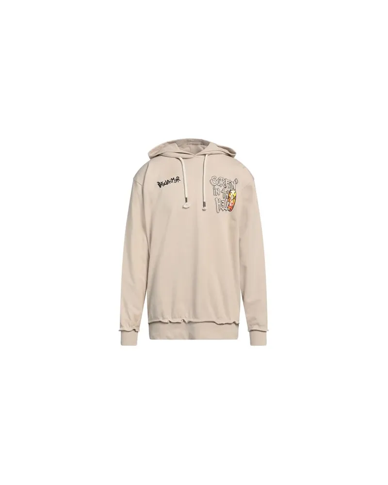 DISCLAIMER TOPS - Sweatshirtsauf YOOX.COM Beige