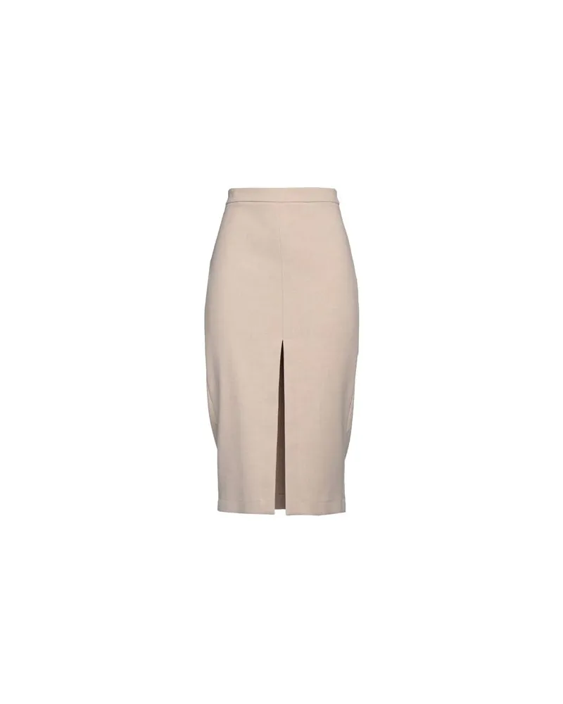 Patrizia Pepe HOSEN & RÖCKE - Midi-Röckeauf YOOX.COM Beige