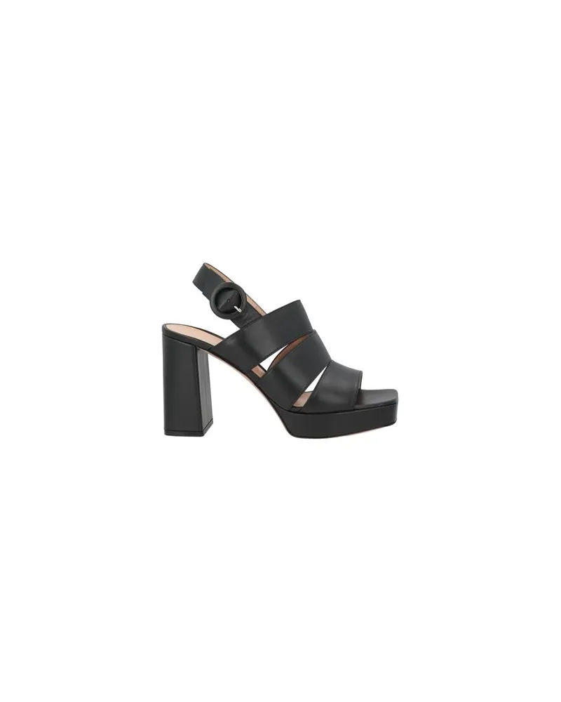 Gianvito Rossi SCHUHE - Sandalenauf YOOX.COM Schwarz