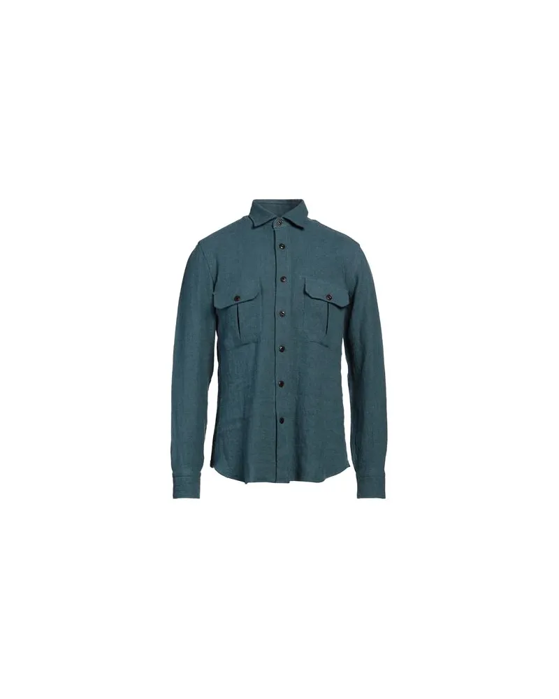 Salvatore Piccolo TOPS - Hemdenauf YOOX.COM Taubenblau