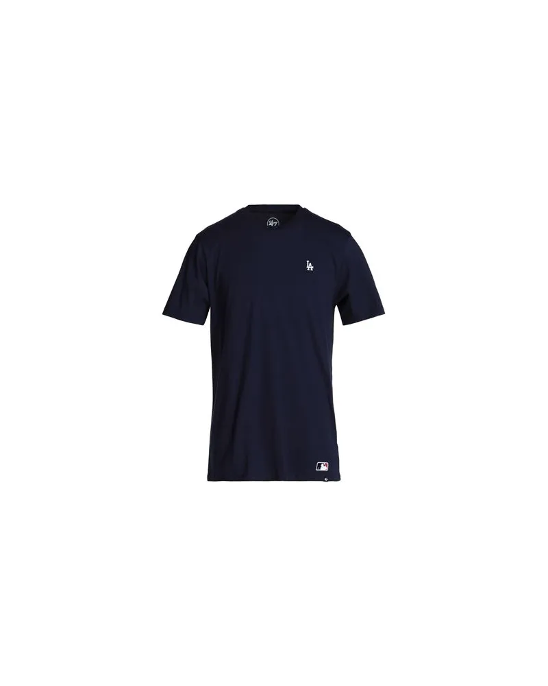 '47 T-shirt m.c. Base Runner Emb Echo Los Angeles Dodgers - TOPS - T-shirtsauf YOOX.COM Marineblau