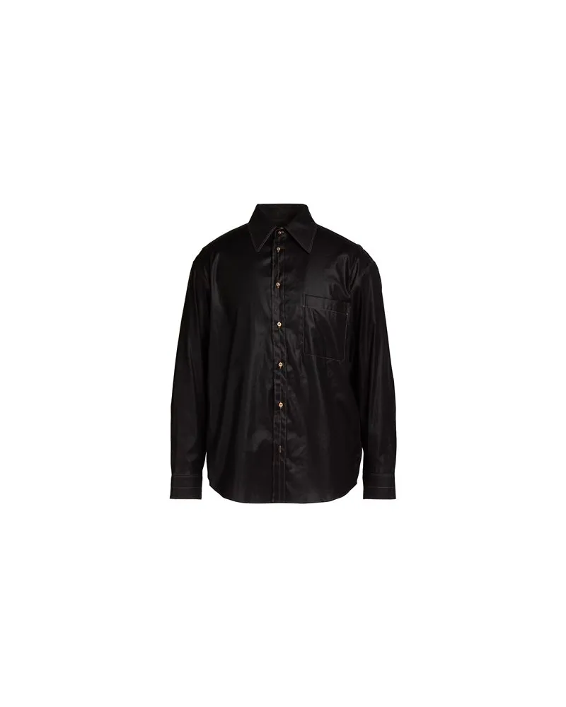 Christophe Lemaire TOPS - Hemdenauf YOOX.COM Schwarz
