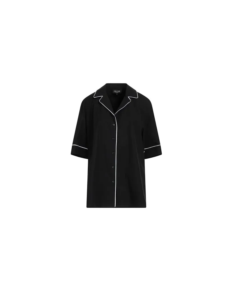 DEL CORE TOPS - Hemdenauf YOOX.COM Schwarz
