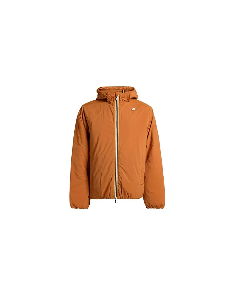 K-Way JACKEN & MÄNTEL - Pufferjacken & Daunenjackenauf YOOX.COM Rostrot